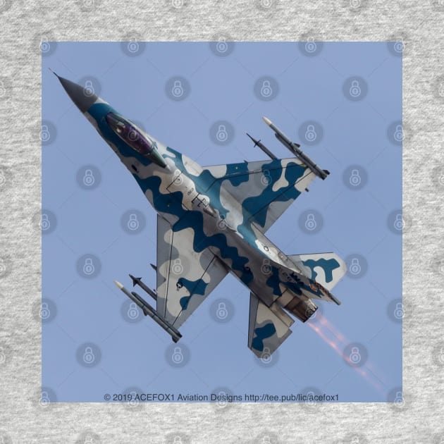 F-16 Fighter Aggressor Blizzard Camo by acefox1